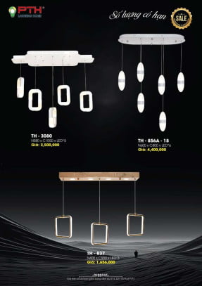 Đèn thả PTH Lighting Home TH - 3080, TH - 856A - 18, TH - 837