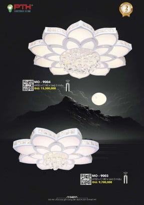 Đèn mâm ốp trần PTH Lighting Home MO - 9003, MO - 9004