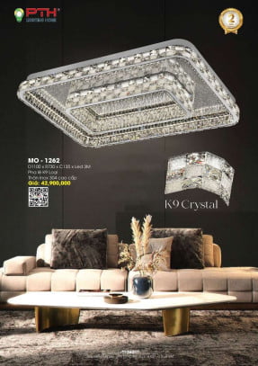 Đèn mâm ốp trần PTH Lighting Home MO - 1262
