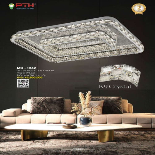 Đèn mâm ốp trần PTH Lighting Home MO - 1262