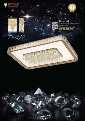 Đèn mâm ốp trần PTH Lighting Home MO - 1248