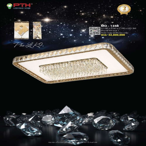 Đèn mâm ốp trần PTH Lighting Home MO - 1248
