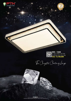 Đèn mâm ốp trần PTH Lighting Home MO - 1242