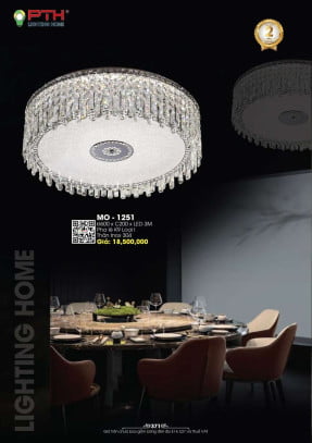 Đèn mâm ốp trần PTH Lighting Home MO - 1251