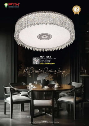Đèn mâm ốp trần PTH Lighting Home MO - 1252