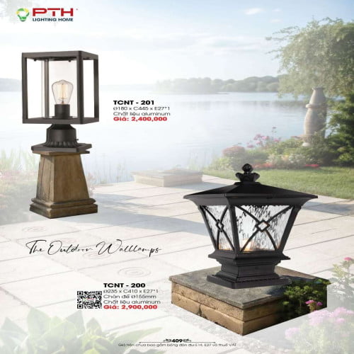 Đèn trụ PTH Lighting Home TCNT - 200, TCNT - 201
