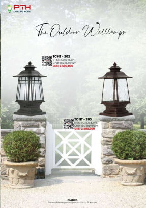 Đèn trụ PTH Lighting Home TCNT - 202, TCNT - 203