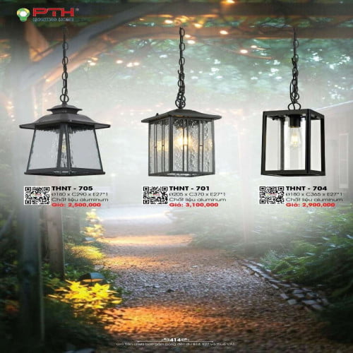 Đèn thả PTH Lighting Home THNT - 705, THNT - 701, THNT - 704
