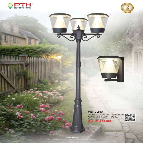Đèn năng lượng mặt trời PTH Lighting Home TNL - 420