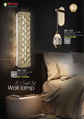 Đèn gắn tường PTH Lighting Home GTL - 112, GTL - 113