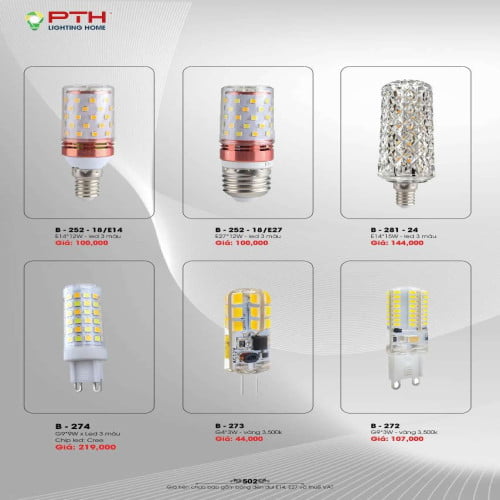 Bóng led PTH Lighting Home B - 252, B - 281, B - 274, B - 273, B - 272