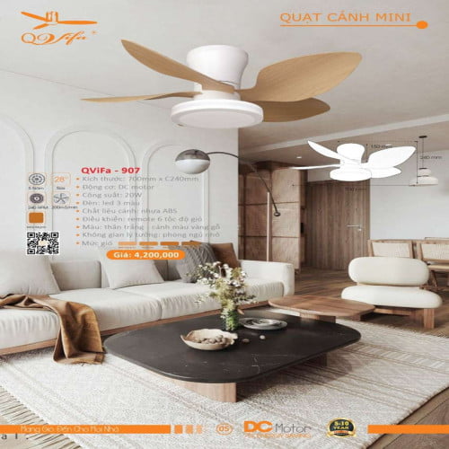 Quạt trần QViFa - 907