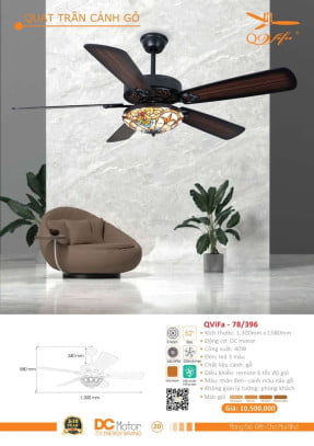 Quạt trần QViFa - 78/396