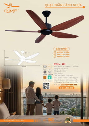 Quạt trần QViFa - 421