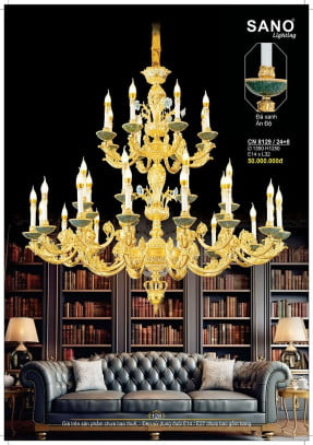 Đèn chùm Sano Lighting CN 8129/24+8