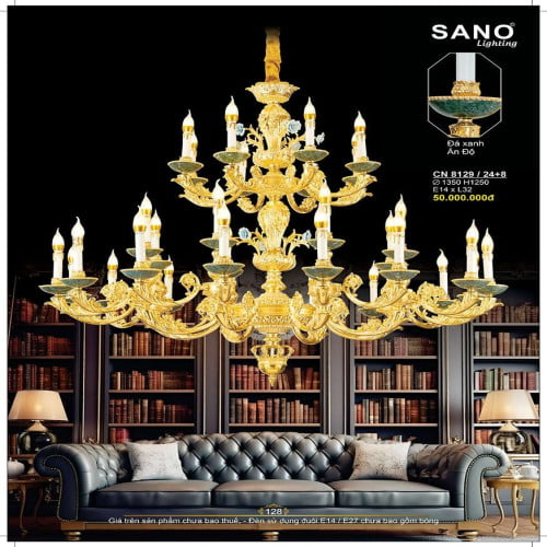 Đèn chùm Sano Lighting CN 8129/24+8