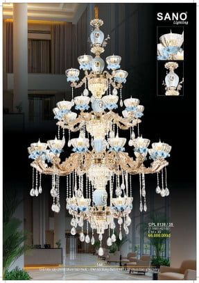 Đèn chùm Sano Lighting CPL 8138/35