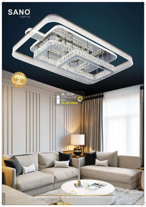 Đèn mâm pha lê Sano Lighting ML 10134