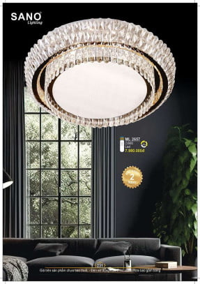 Đèn mâm pha lê Sano Lighting ML 2657