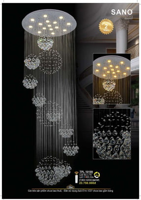 Đèn thả Sano Lighting TPL 10199