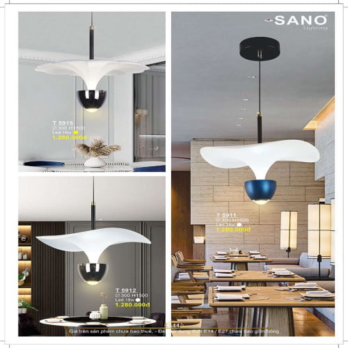 Đèn thả Sano Lighting T 5915, T 5912, T 5911