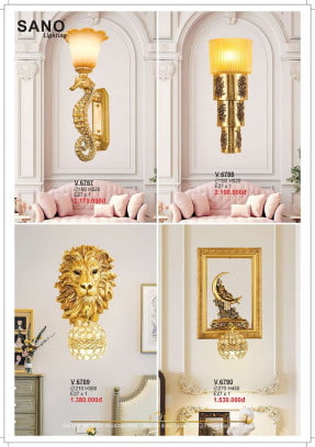 Đèn tường Sano Lighting V 6787, V 6788, V 6789, V 6790