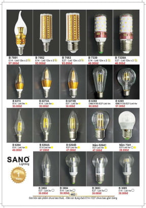 Bóng đèn led Sano Lighting
