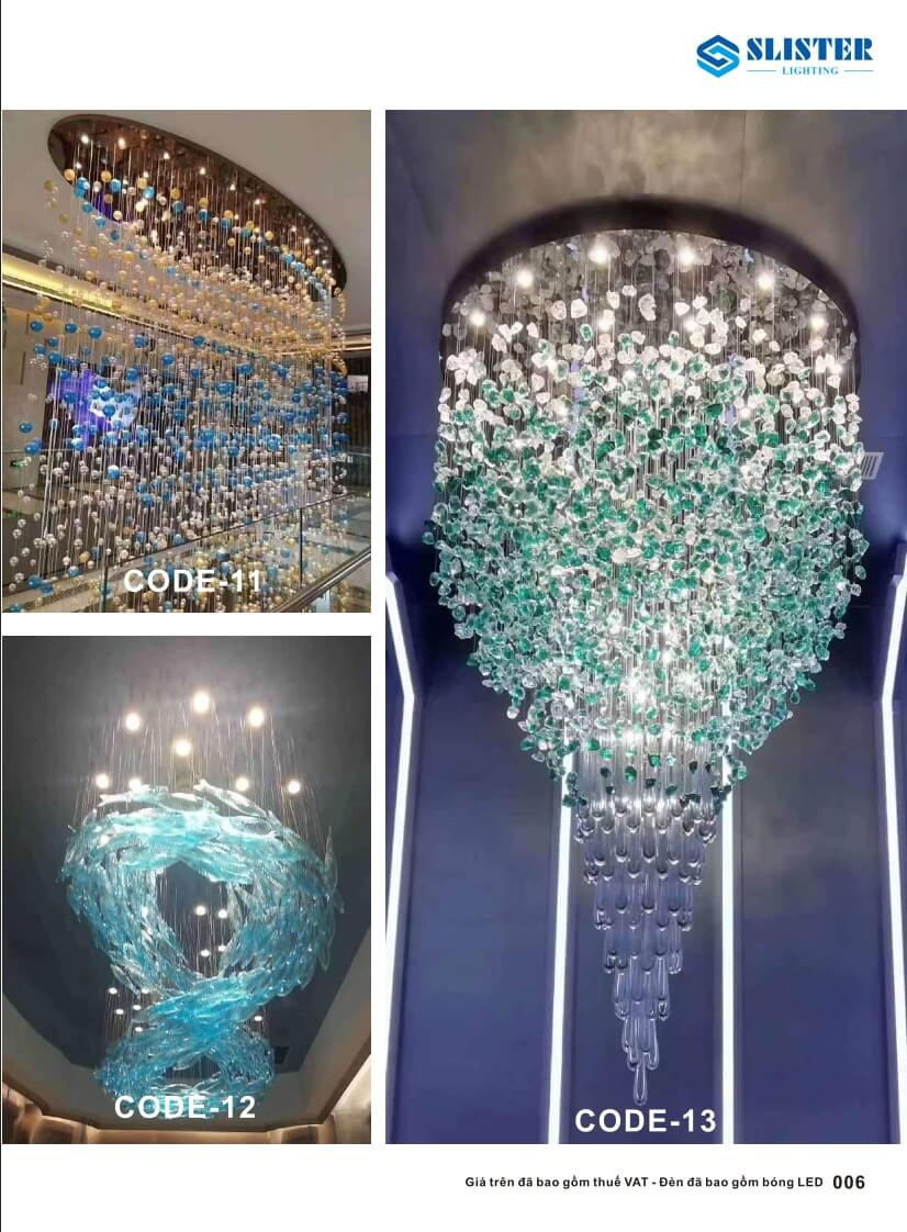 Catalogue đèn trang trí Slister Lighting