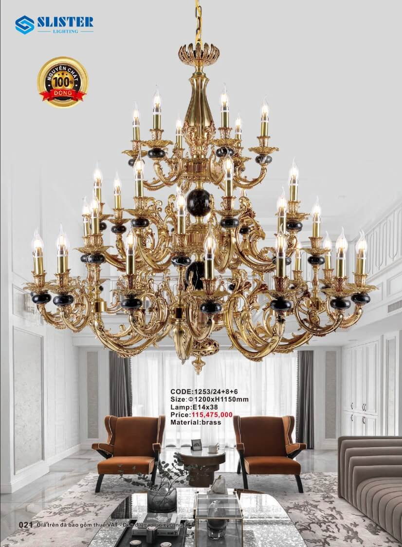 Catalogue đèn trang trí Slister Lighting