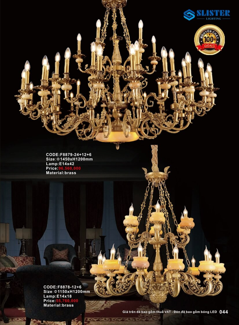 Catalogue đèn trang trí Slister Lighting