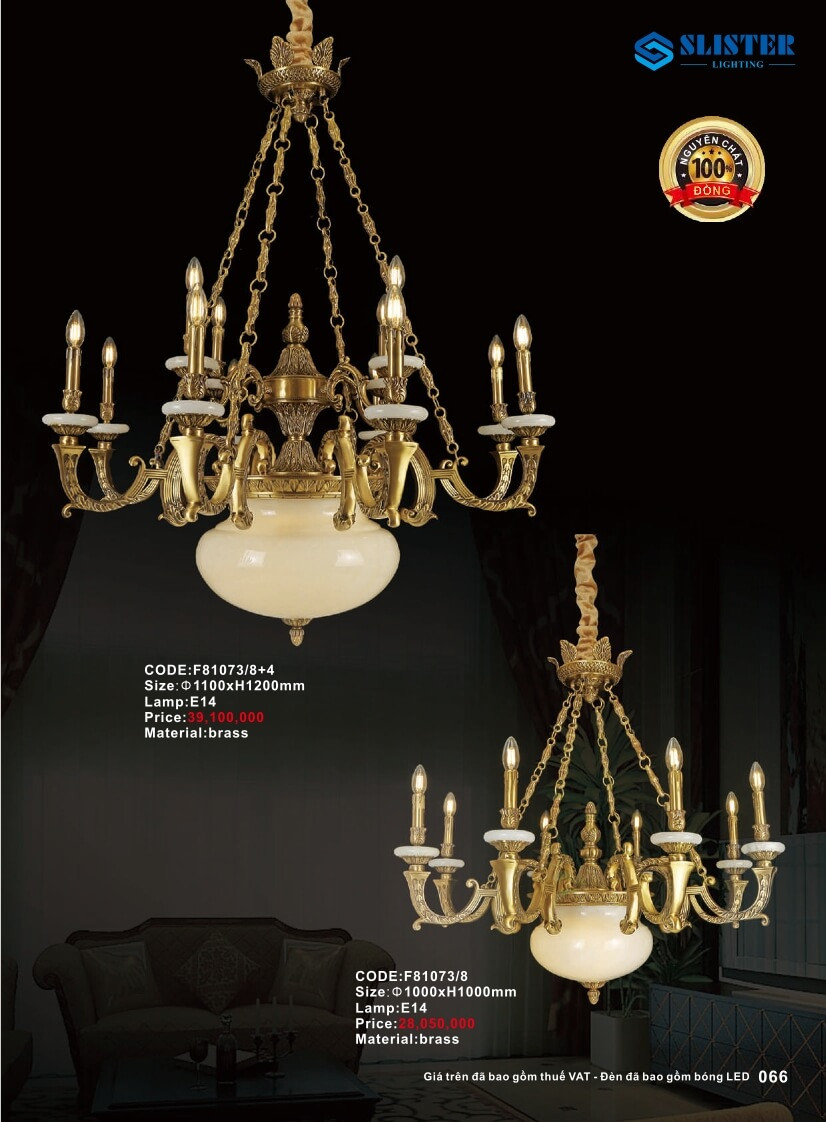 Catalogue đèn trang trí Slister Lighting