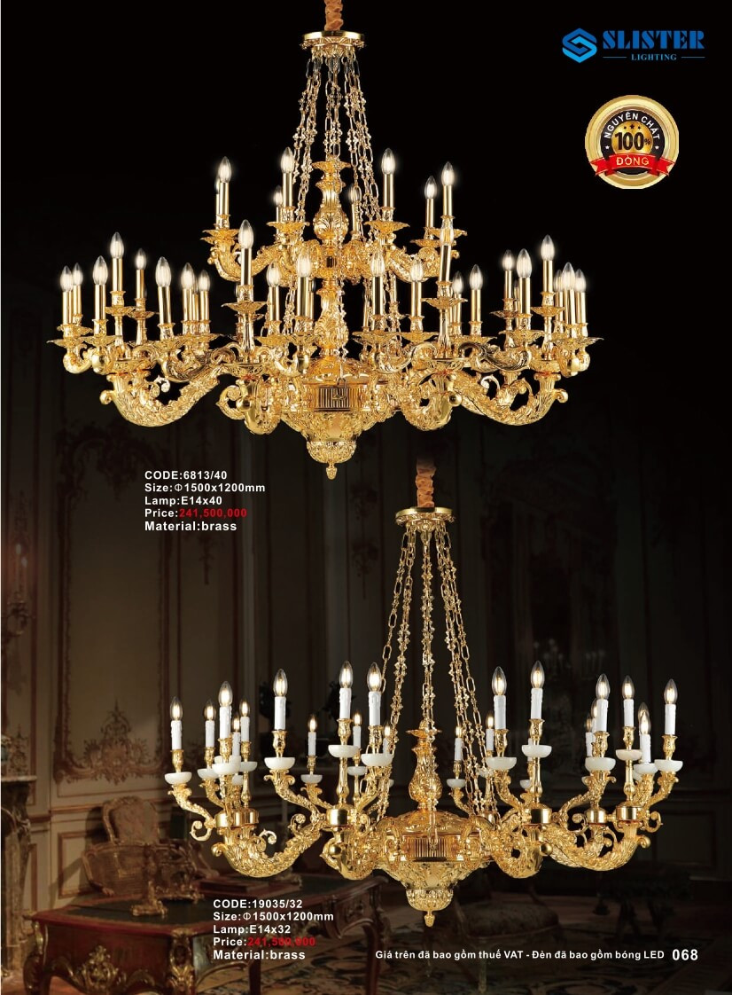 Catalogue đèn trang trí Slister Lighting