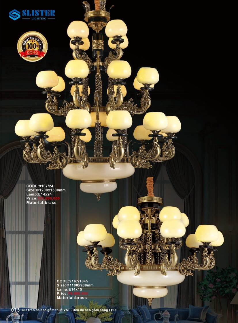 Catalogue đèn trang trí Slister Lighting