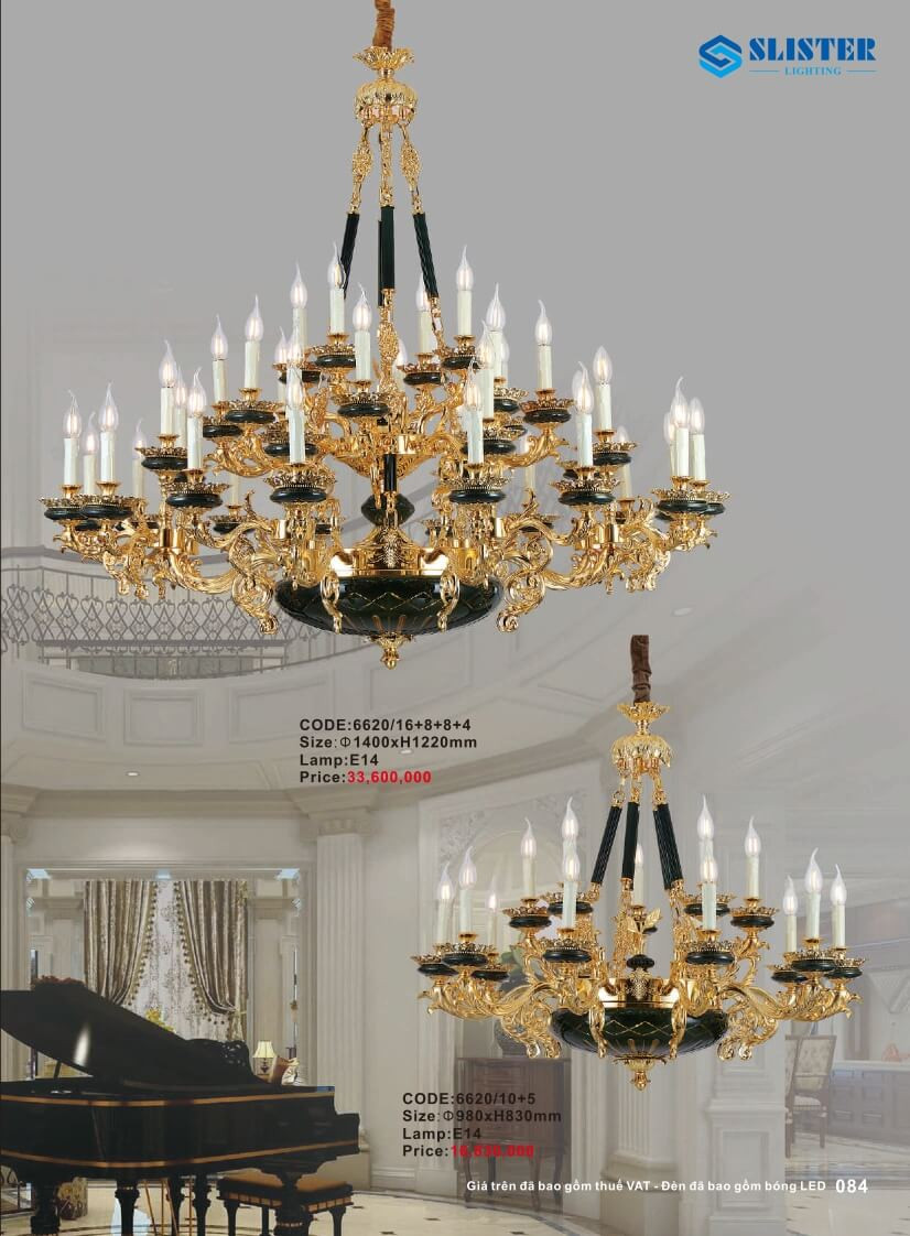 Catalogue đèn trang trí Slister Lighting