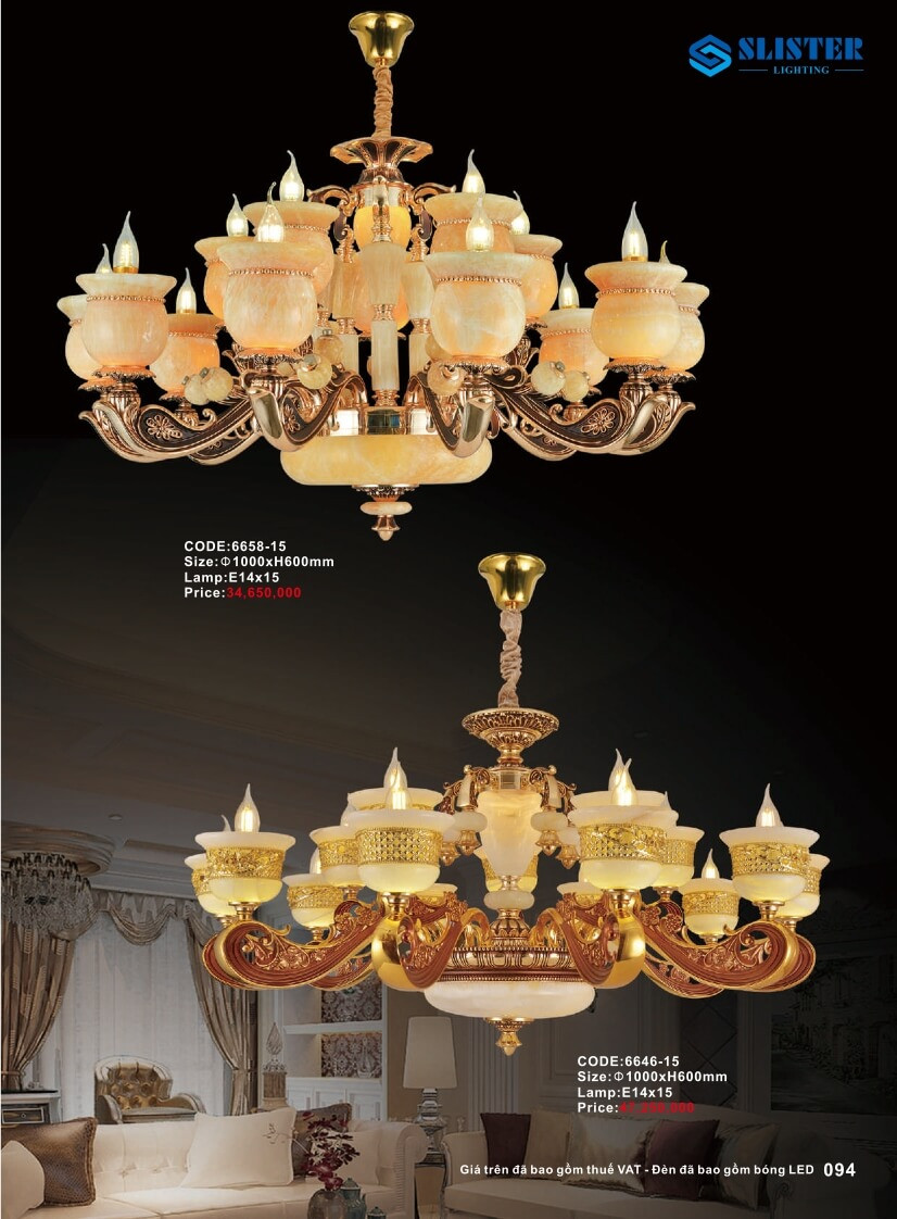 Catalogue đèn trang trí Slister Lighting