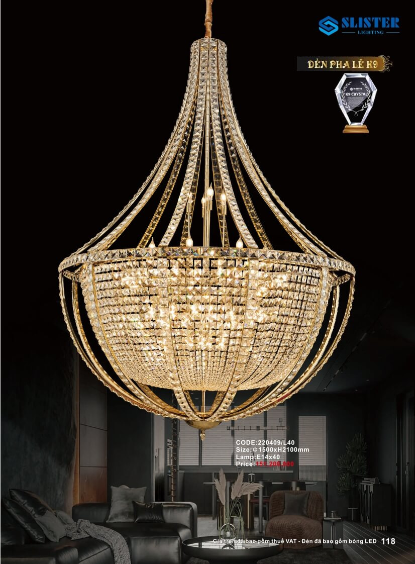 Catalogue đèn trang trí Slister Lighting