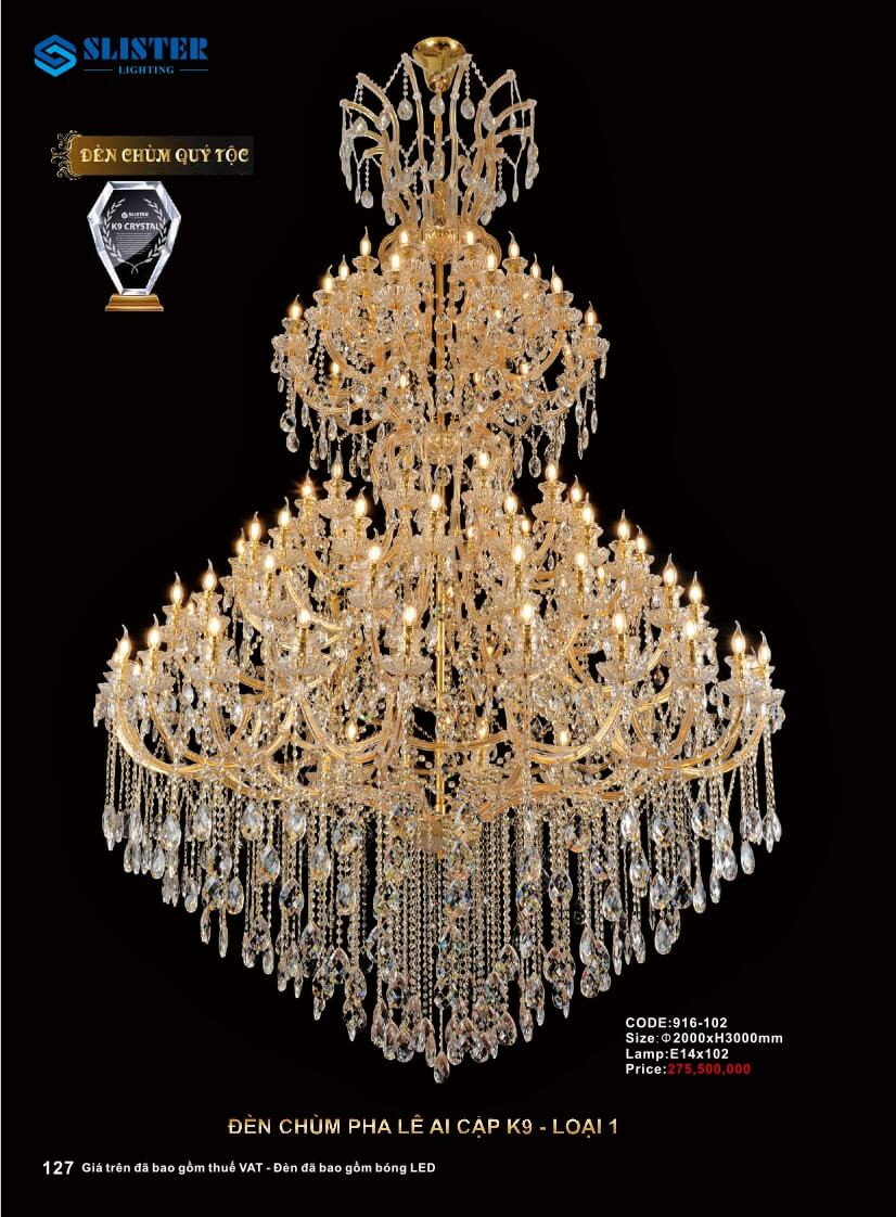 Catalogue đèn trang trí Slister Lighting