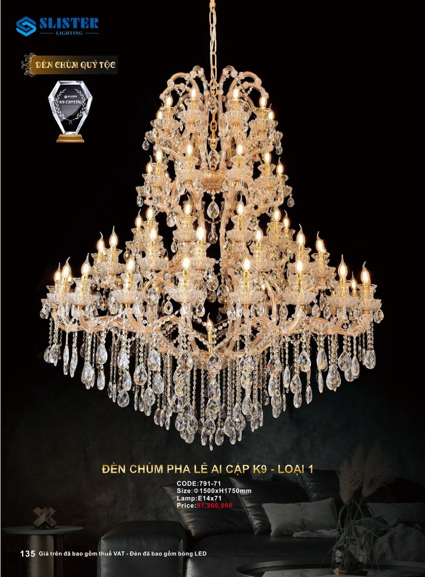 Catalogue đèn trang trí Slister Lighting