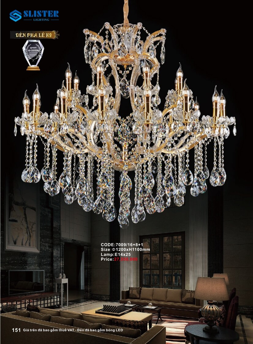 Catalogue đèn trang trí Slister Lighting