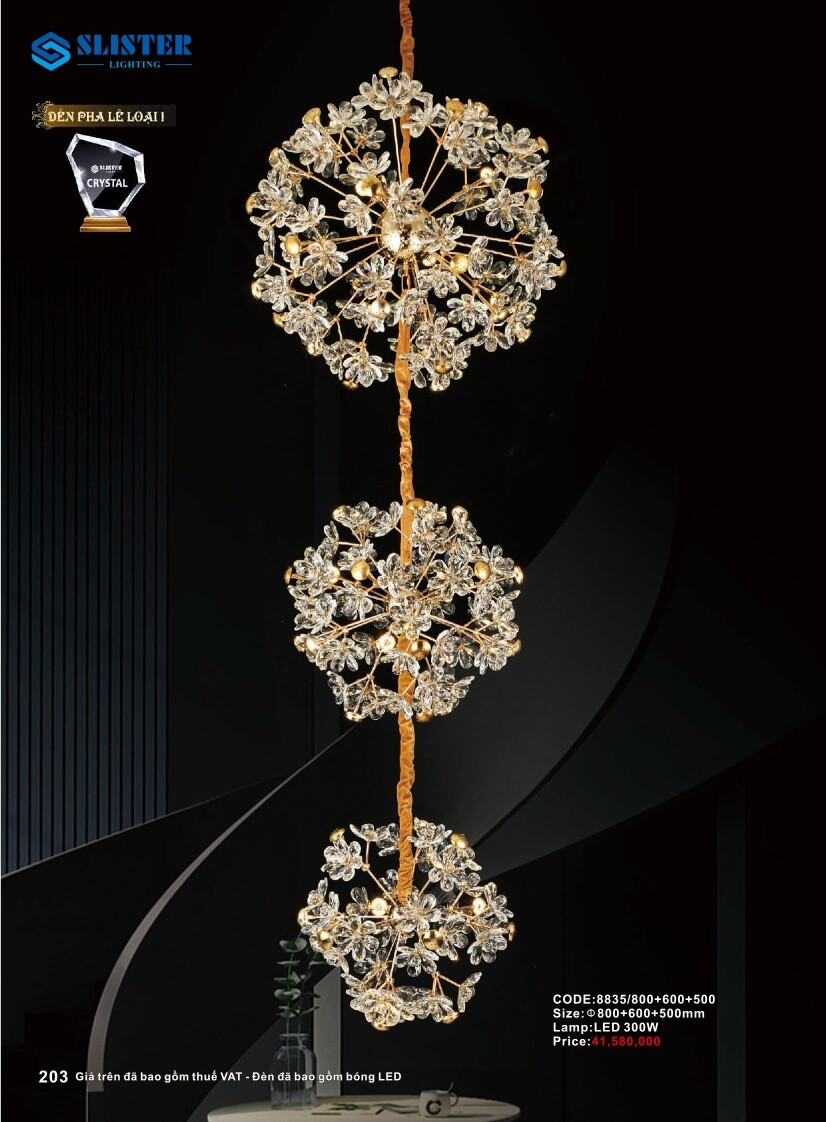 Catalogue đèn trang trí Slister Lighting