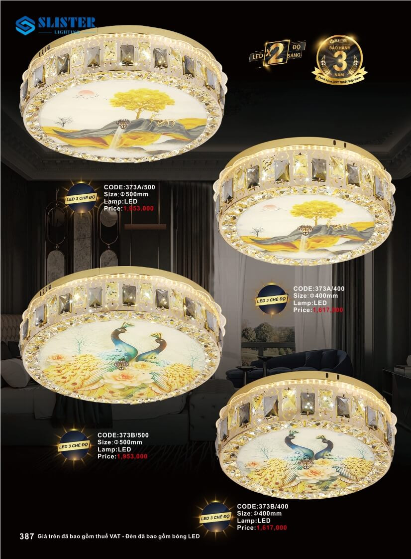 Catalogue đèn trang trí Slister Lighting