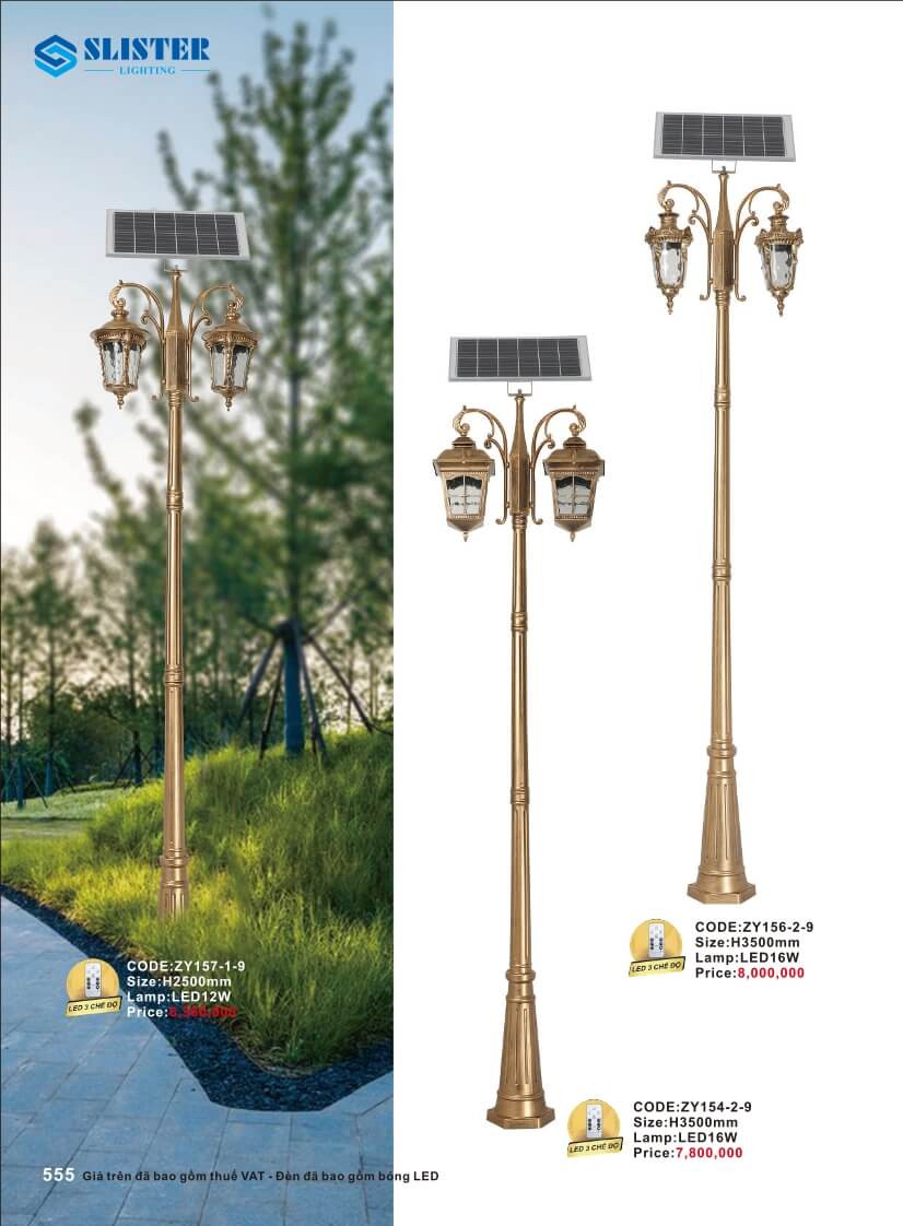 Catalogue đèn trang trí Slister Lighting