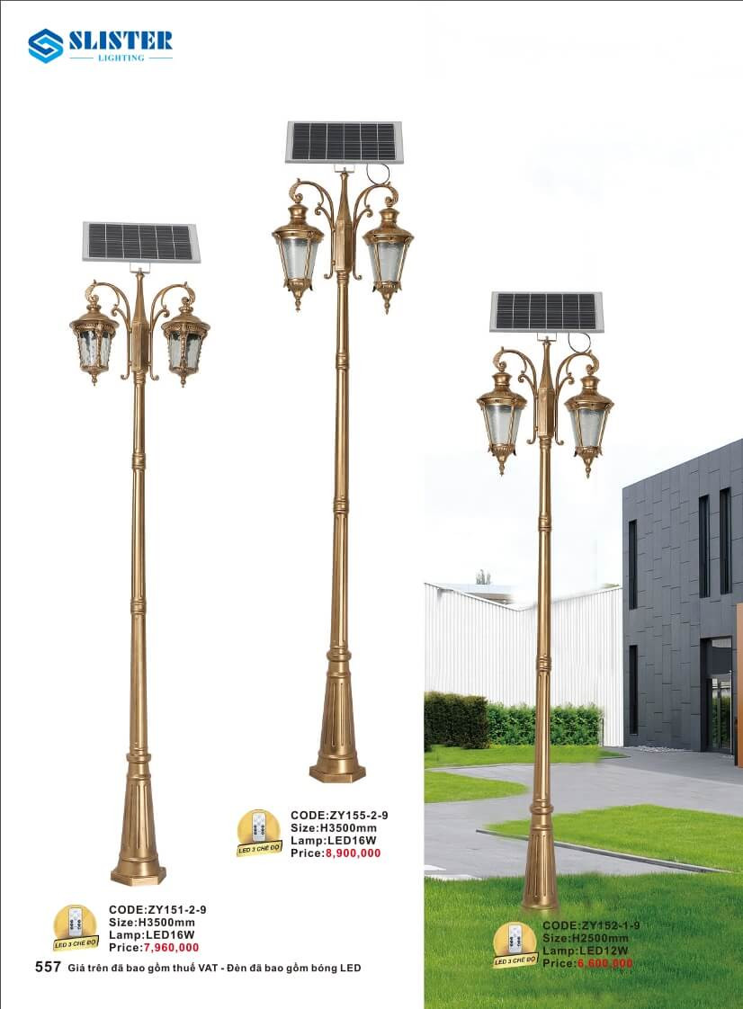 Catalogue đèn trang trí Slister Lighting