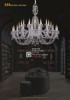 Đèn chùm 355 Decor DC231T35