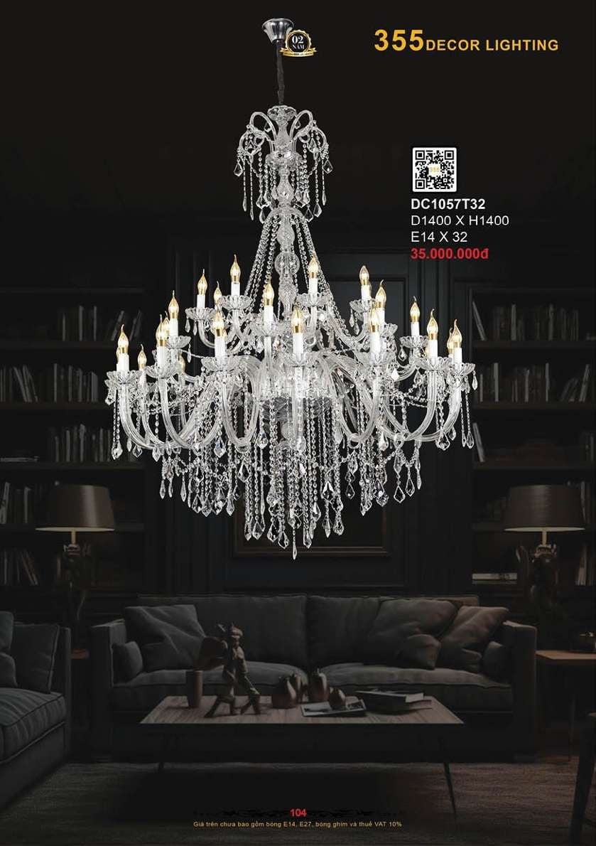 Đèn chùm 355 Decor DC1057T32