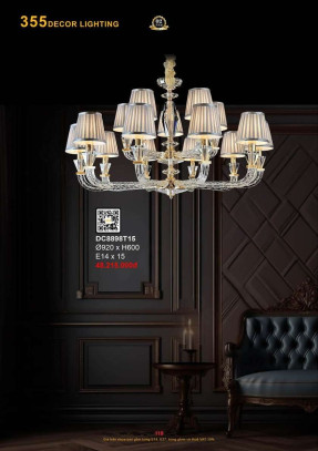 Đèn chùm 355 Decor DC8898T15