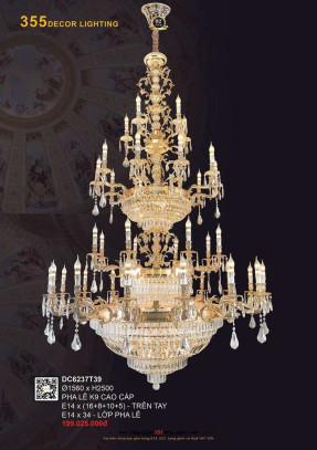 Đèn chùm 355 Decor DC6237T39