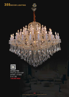 Đèn chùm 355 Decor DC5281T60