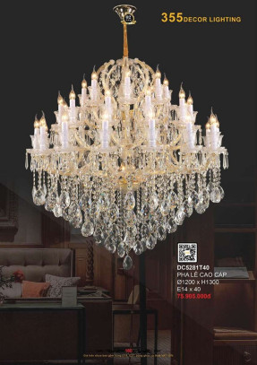 Đèn chùm 355 Decor DC5281T40