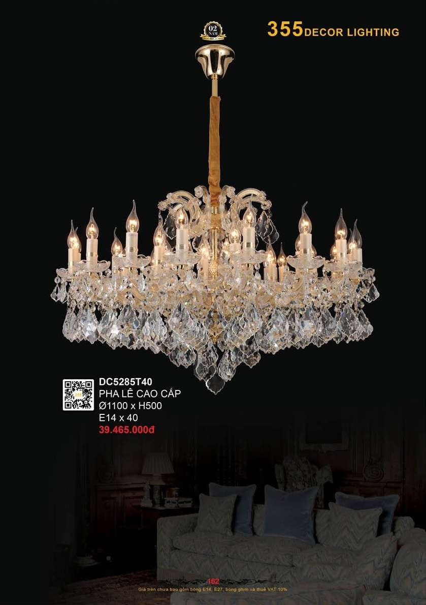 Đèn chùm 355 Decor DC5285T40